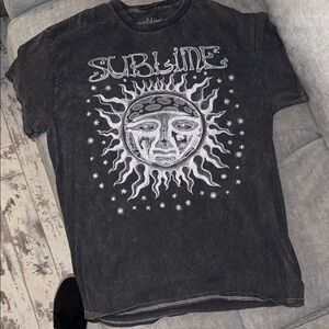 Sublime Vintage Black Sun Graphic Tee